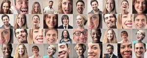 Collage of different people