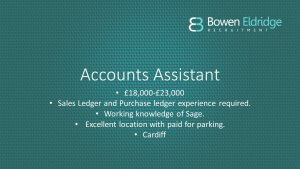 Accounts Assistant